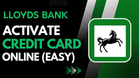 activate Lloyds debit card online